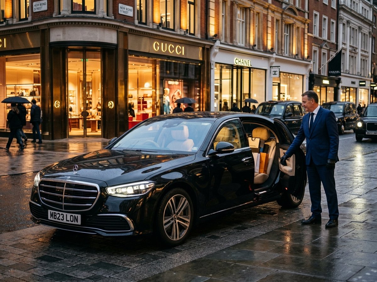 Hourly As-Directed Chauffeur in London Mayfair